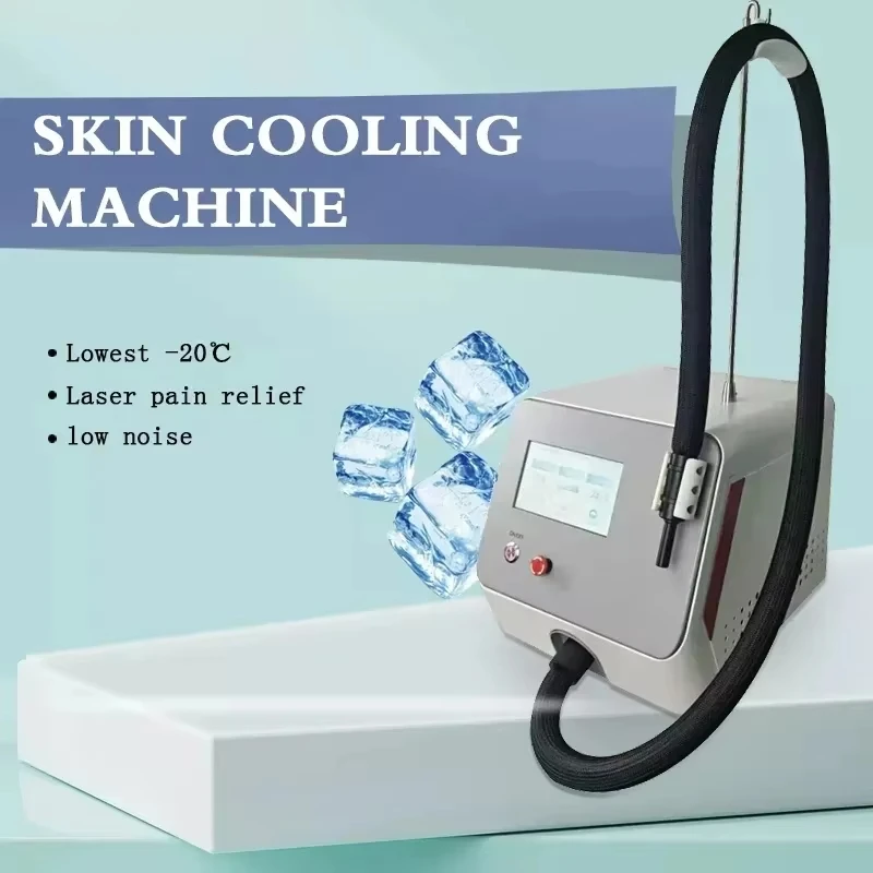 Best-selling Portable Mini Zimmer Cryo Cold Air Skin Cooling Machine For Laser Treatment Device 111