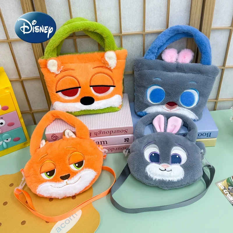 

Disney Judynick New Plush Tote Bag Cute Cartoon Mini Children's Plush Shoulder Bag Fashionable Children's Plush Tote Bag