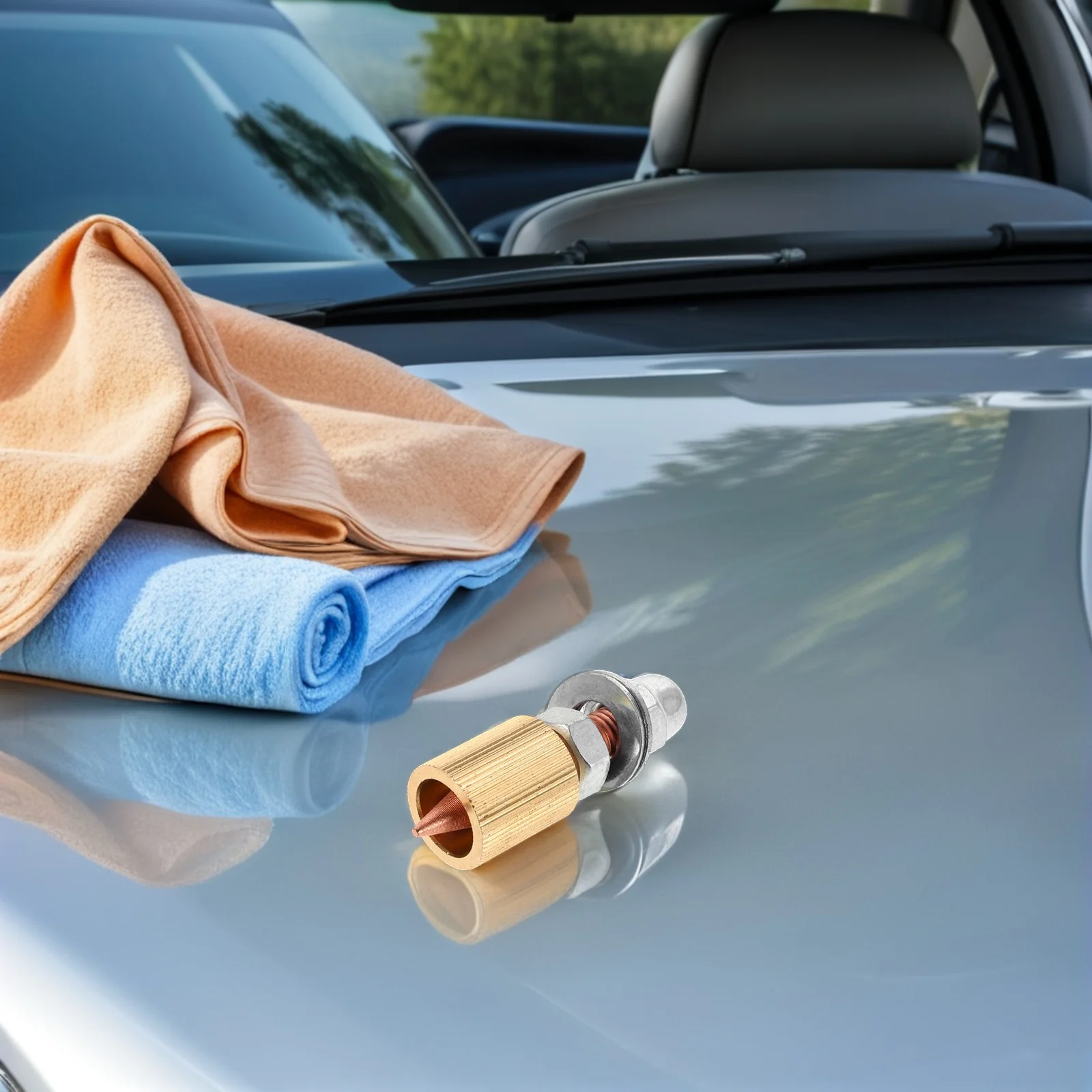 

2Pcs Automotive Sheet Metal Repair Dent Puller Clamp Head Copper Collet Chuck Car Body Welding Repair Tool Dent Fix Equipment