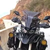 Benelli TRK702 TRK702X TRK 702 702X 고품질 오토바이 앞 유리 윈드 스크린 윈드 디플렉터 전면 유리 투명 5