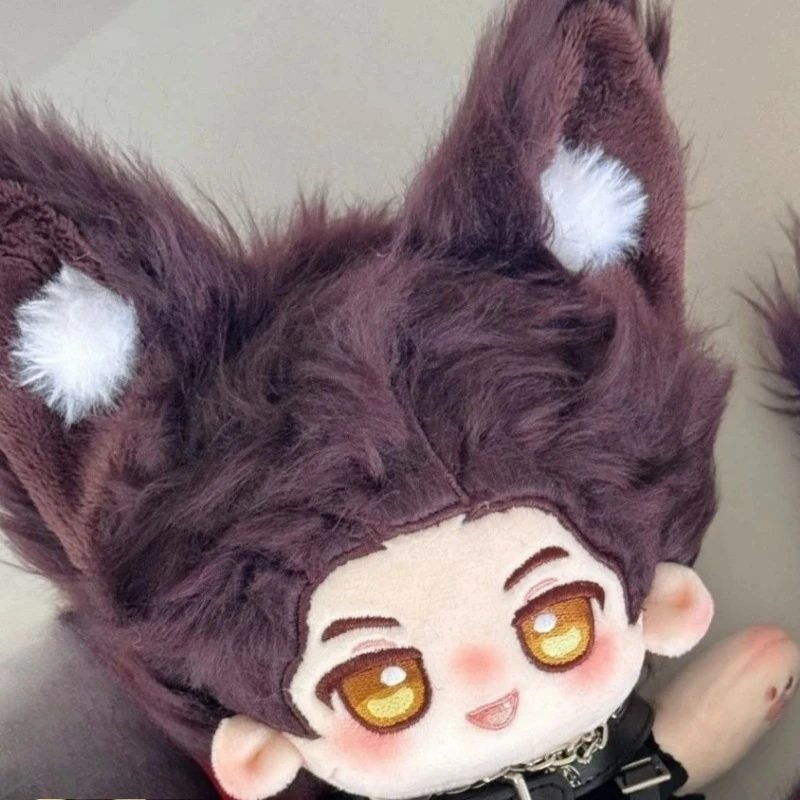 20cm Anime Game Love and Deepspace Valko Kawaii Cosplay Soft Cotton Doll Body With Skeleton Cartoon DIY Dress Up Toy Figure Gift