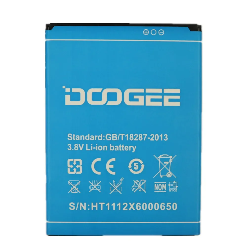 3000mAh 100% Orginal Doogee Battery For DOOGEE X6 / X6 Pro Phone Replacement Battery In Stock