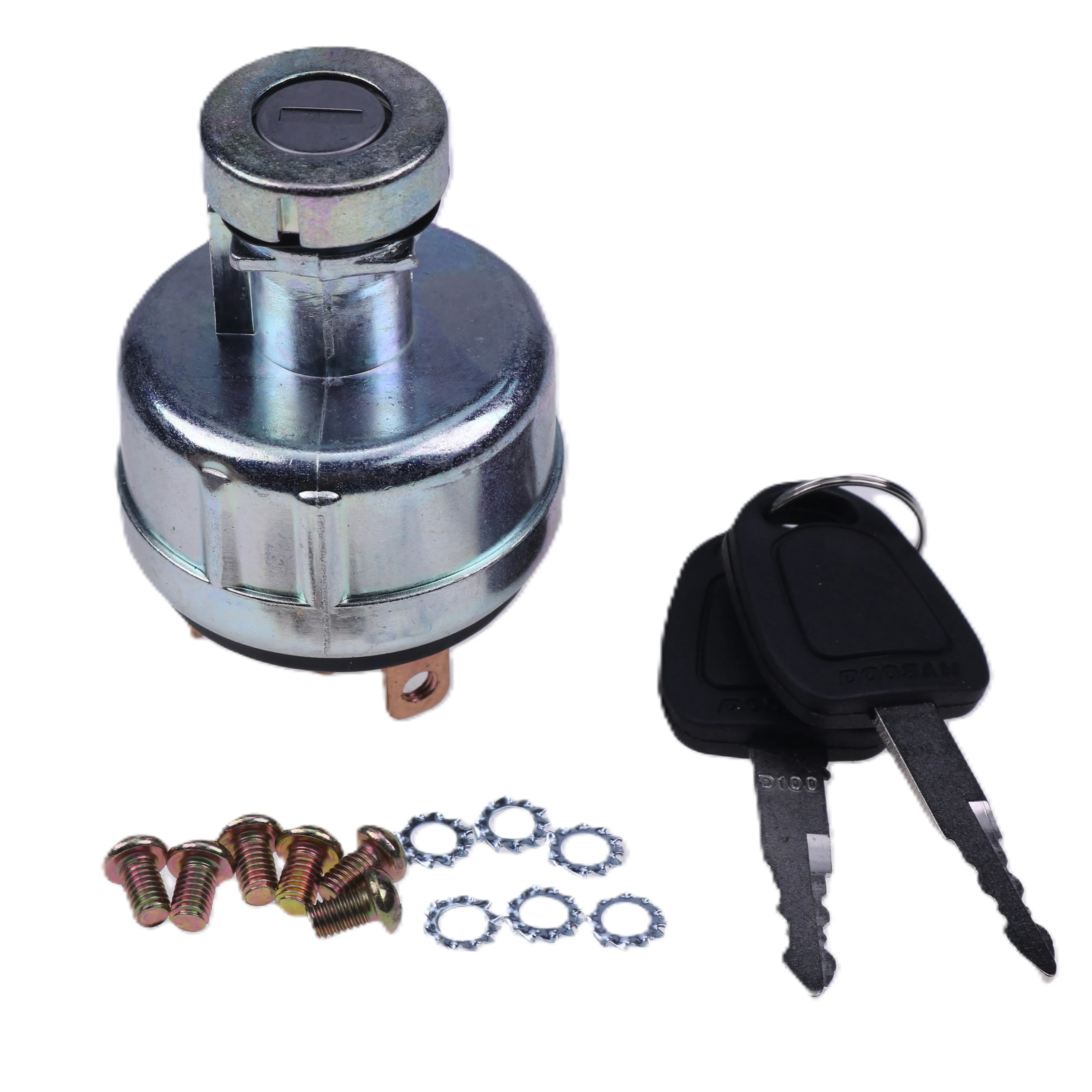 

Ignition Switch 2549-1153B For Daewoo Doosan Excavator DH55-5 DH80 DH150 DH220 DH225 DH215