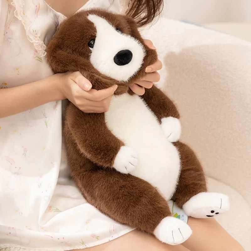 

Ленивая собака, мягкие игрушки, очень мягкие милые плюшевые игрушки для щенков, милые общие собаки-бассет, плюшевые игрушки, диван-кровать, домашний декор, рождественские подарки для девочек