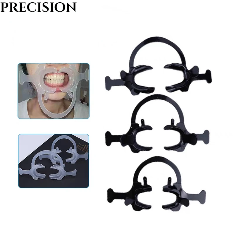 

Cheek Lip Disposable Cheek Retractor Orthodontic Mouth Opener Type C Side Opener Transparent Dental Consumables Dentist Tool