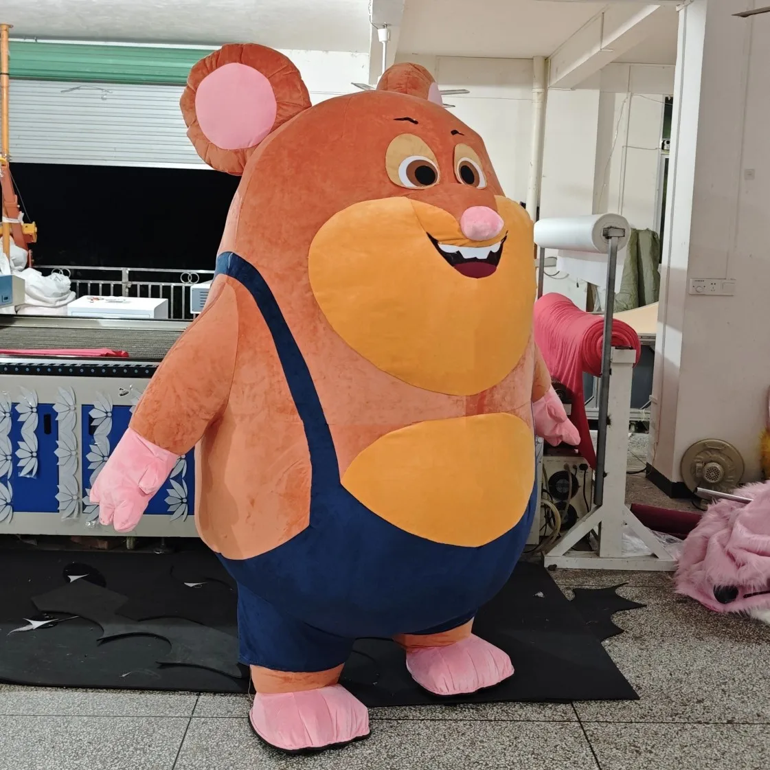 Hamster Inflatable Cartoon Doll Costume Adult Little Mouse Plush Costume