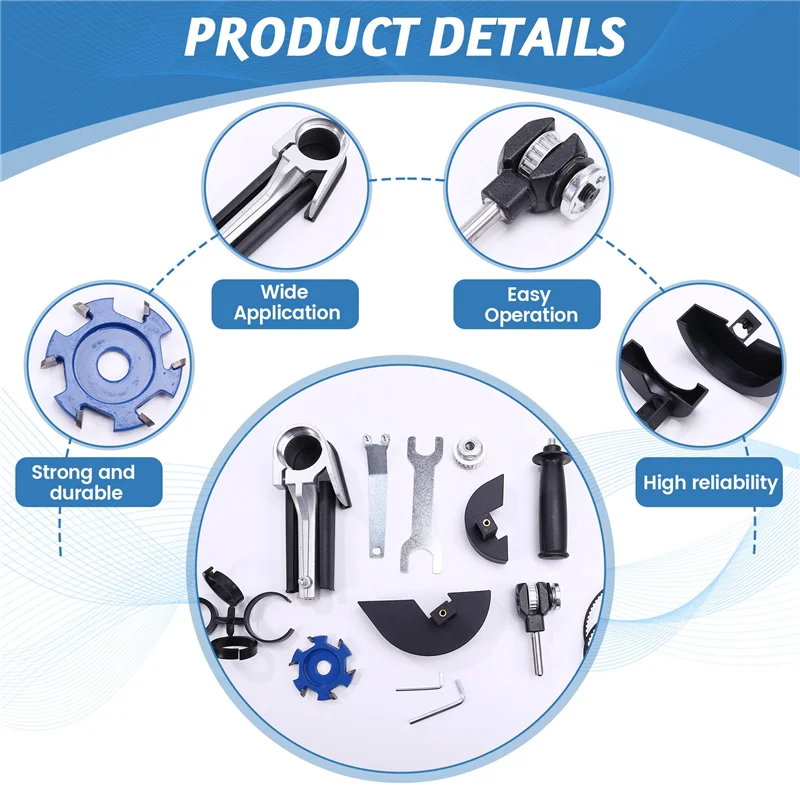 

Most-Grinding Conversion Header Angle Grinder Conversion Engraving Machine M10 Slotted Sculpture Angle Grinder Converter