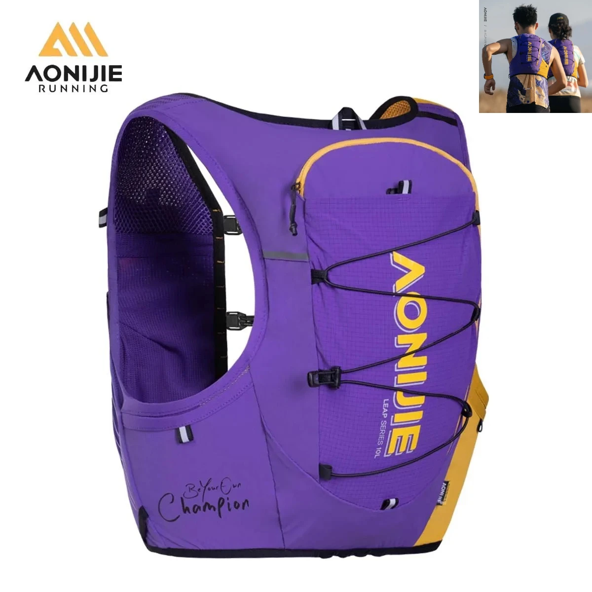 AONIJIE C9116 Champion Series 10L Trail Running Backpack Professional Race Design Lightweight Large Capacity Multi-Compartment