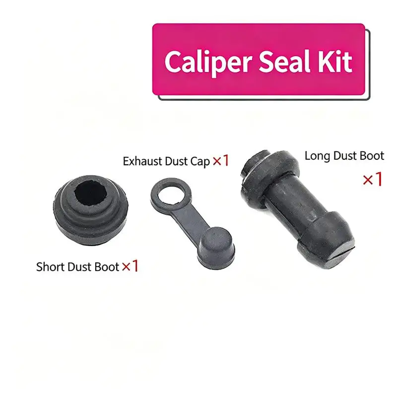 Universal Disc Brake Rubber Cap High-Seal Anti-corrosion Brake Caliper Rubber Pad for Car Motorcycle Repair Use