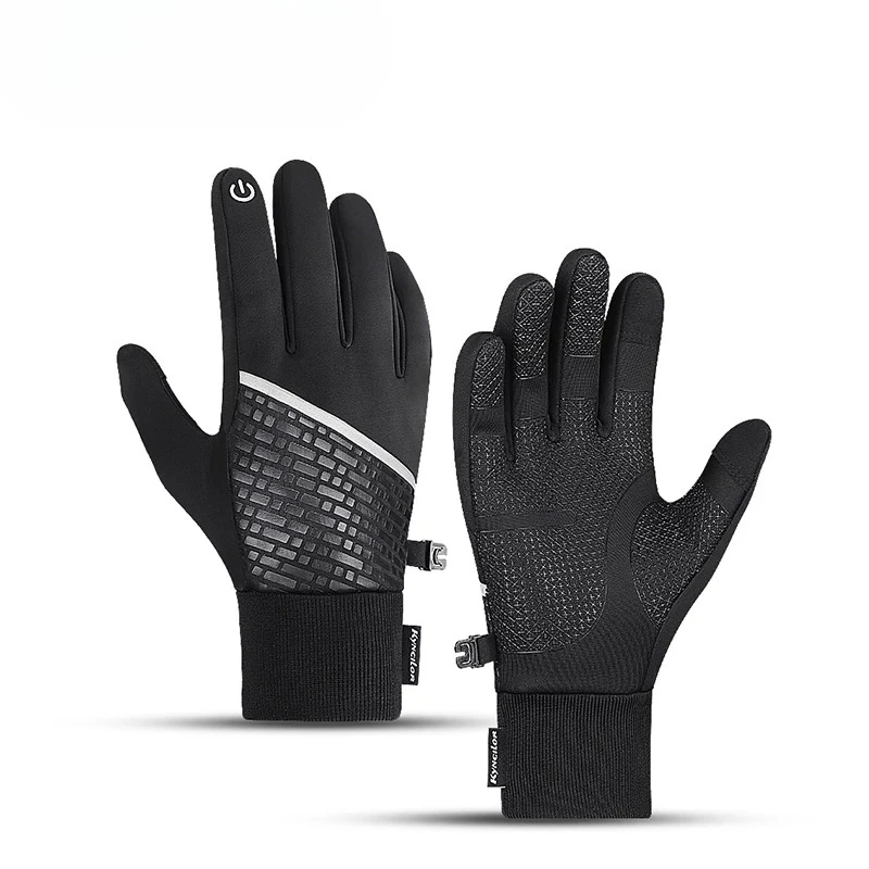 

Зимние перчатки Kyncilor, теплые велосипедные перчатки с сенсорным экраном и полным пальцем, водонепроницаемые спортивные перчатки, велосипедные лыжи, езда на мотоцикле