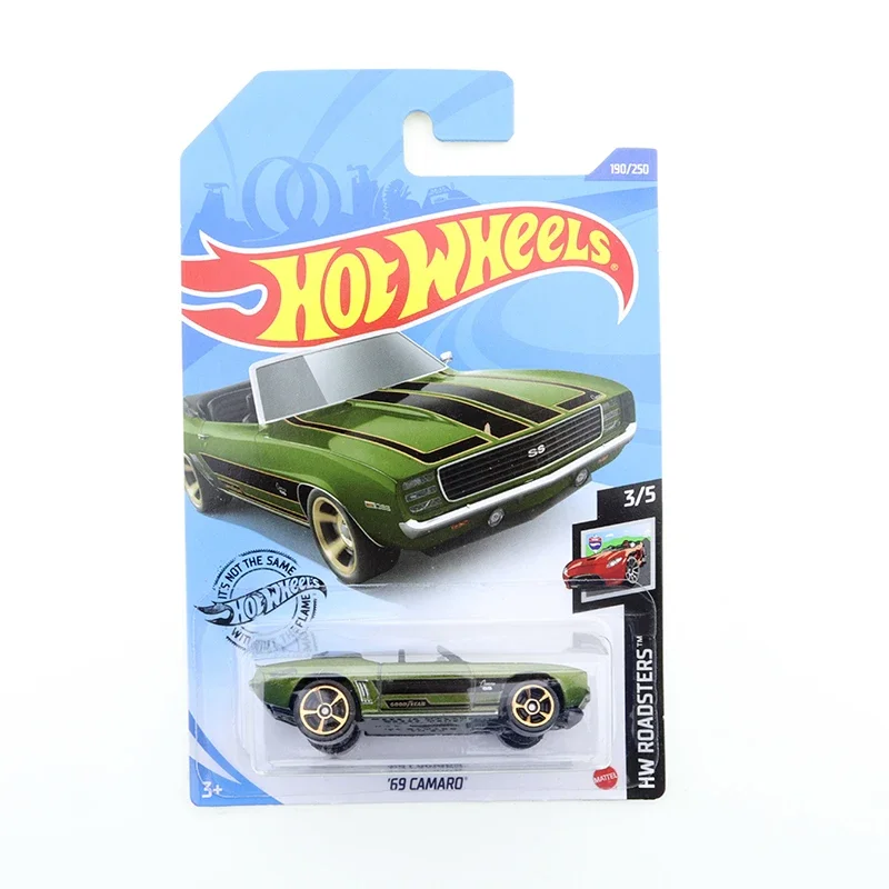 Hot Wheels-Mini voiture en alliage coupé 69 CAMARO 2020, modèle en métal moulé sous pression, jouets pour enfants, cadeau, original, 190-1/64