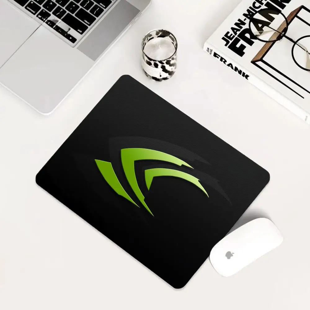 RTX5090 N-NVIDIA YES Mouse Pad Cartoon rubber Small mouse pad desktop computer office keyboard e-sports ROGs game - Image 3