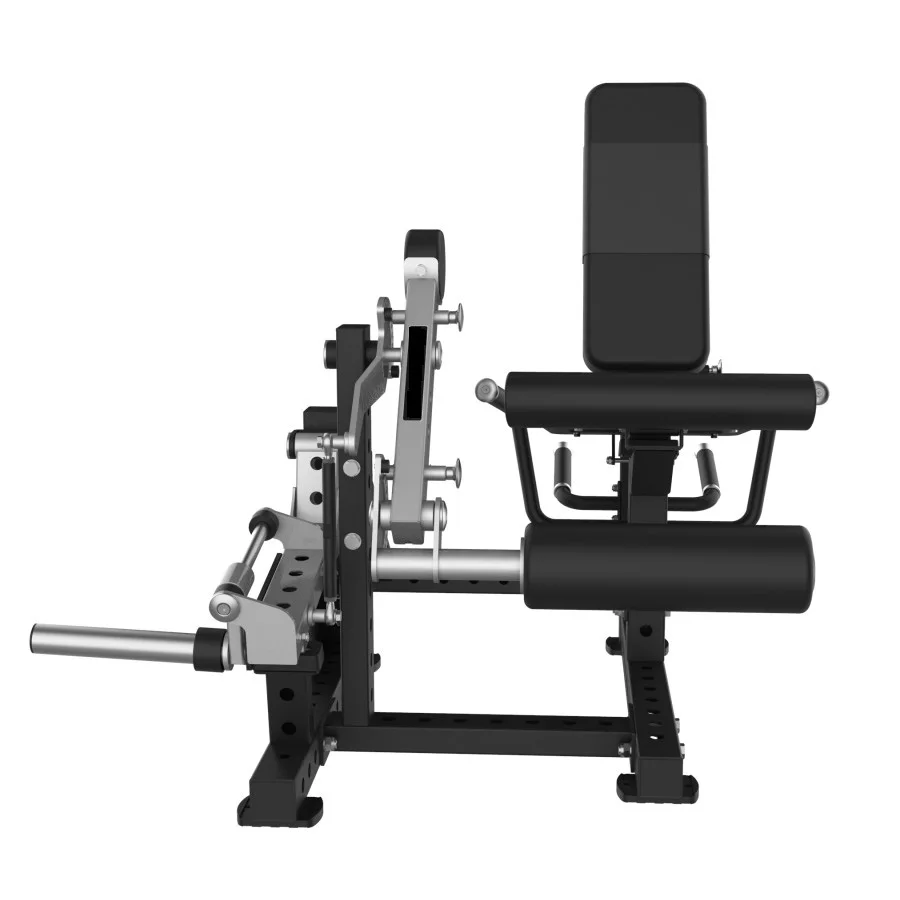 Professional Commercial Plate Loaded Lower Body Leg Exercise Machine Home Gym Use 2-in-1 Prone & Seated Curl Extension