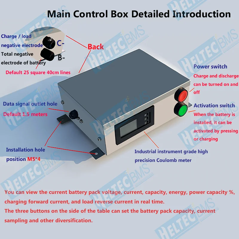 40S -243S BMS 120V 144V 220 V320V 380V High Voltage 100A 300A Li-ion/Lifepo4 Battery Protection Board for Solar Energy Storage