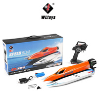 Wltoys Wl915-A Rc Speedboat Boat Brushless High-Speed Boat Full Proportion Remote Control Anti-Rollover Low Alarm Boat Model Toy