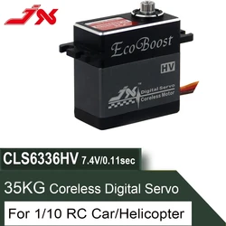 JX CLS6322HV CLS6336HV 35KG Servo digitale Ecoboost guscio in alluminio ingranaggio in metallo HV motore Coreless per 1/8 RC Car Crawler Buggy