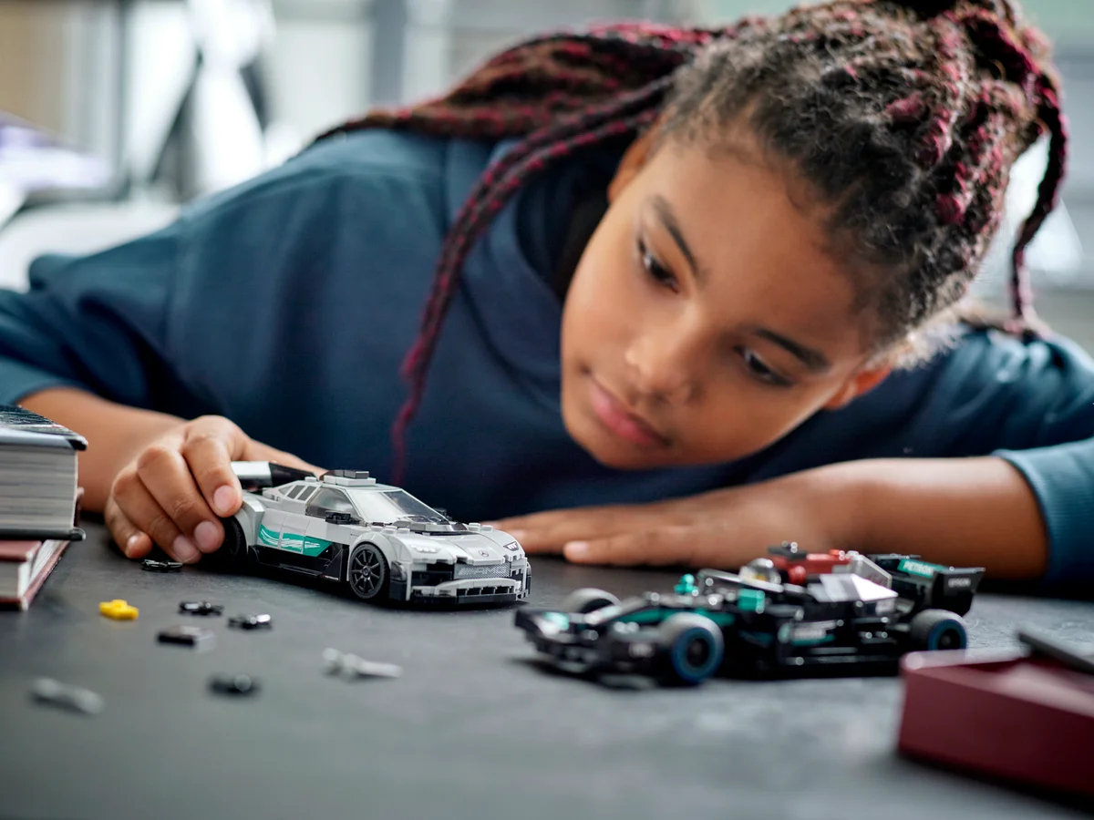 Disney bouwsteen Super Series 76909 racewagen assemblagemodel jongens cadeau speelgoed