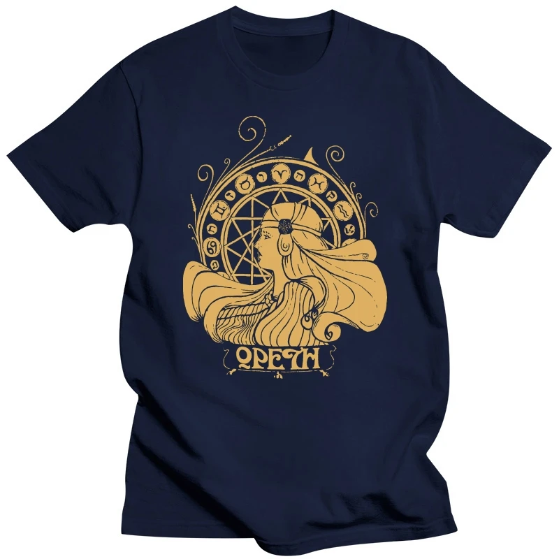 funny t shirts Men's Opeth Zodiac Summer Fashion T-shirt