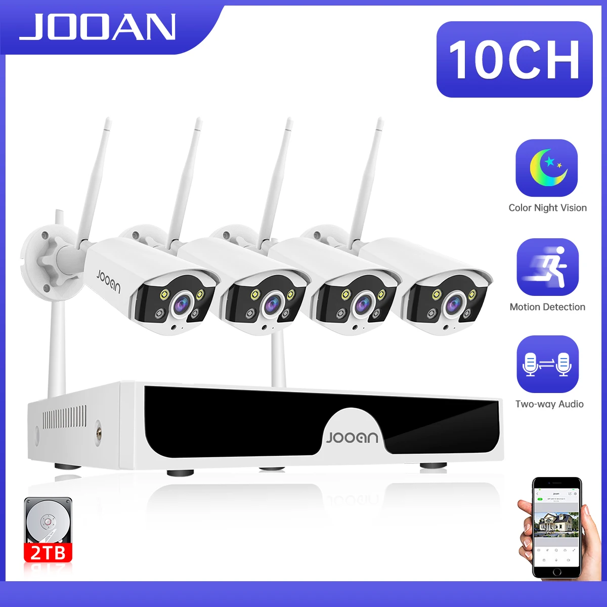 JOOAN 3MP Wi-Fi система