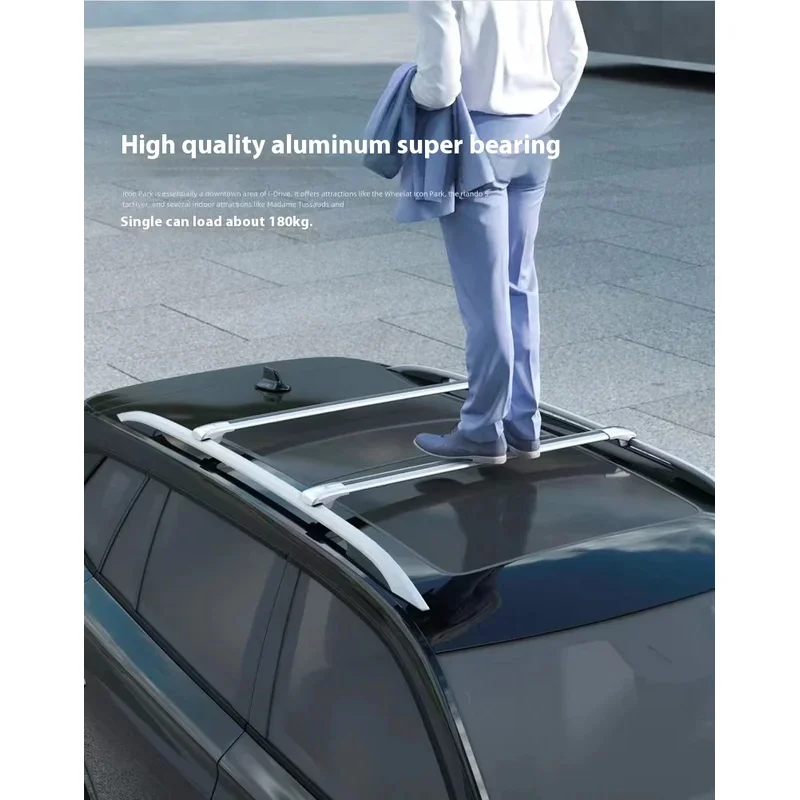High Quality Aluminum Alloy Universal SUV Roof Rack Crossbar Load Bearing Accessories Travel