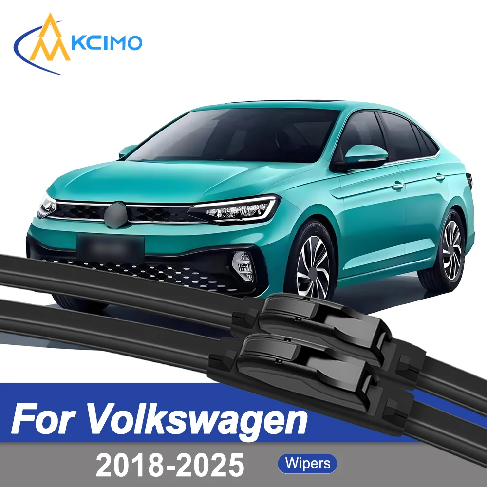 

Premium Rubber Durable Silent Windshield Wiper Blades 2pcs for Volkswagen Lavida 0C 2018-2025 Lavida Plus Front Wiper Blades Set