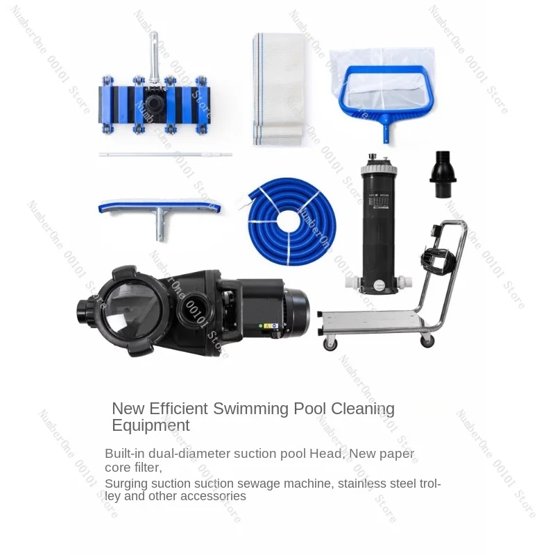 

Swimming Pool Pool Cleaner Equipment Fish Pond Manual Suction Sewage Truck Cleaning Machine Underwater Vacuum Cleaner