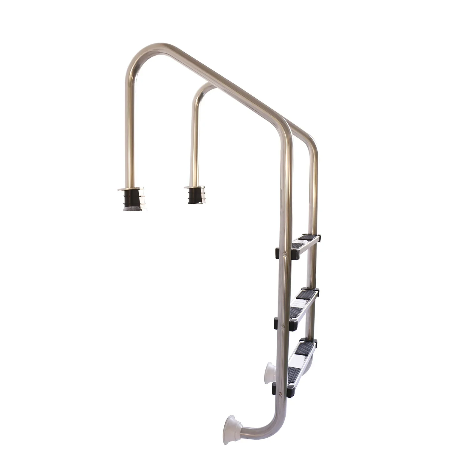 

Thickened 304 stainless steel swimming pool escalator, handrail underwater ladder