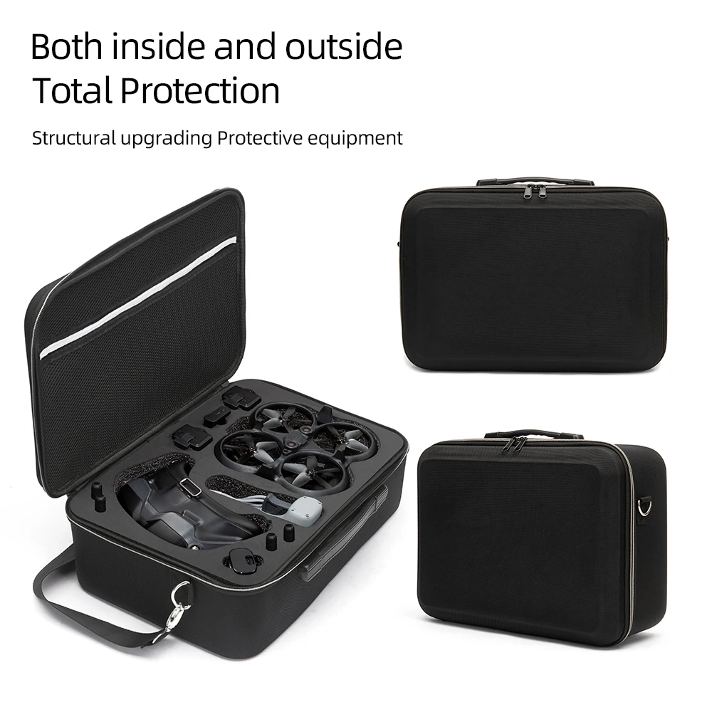 

For DJI Avata Large Capacity Storage Bag for DJI Avata Flying Glasses Outdoor Travel Bag Accessory