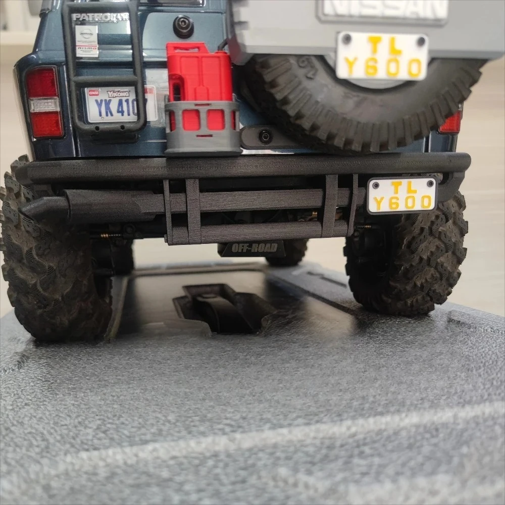 RC Crawler Mod Accessories 1/10 Scale Racing Front & Rear Bumper Upgrade Parts For Yikong4107 Off-Road Custom Body Decor Parts