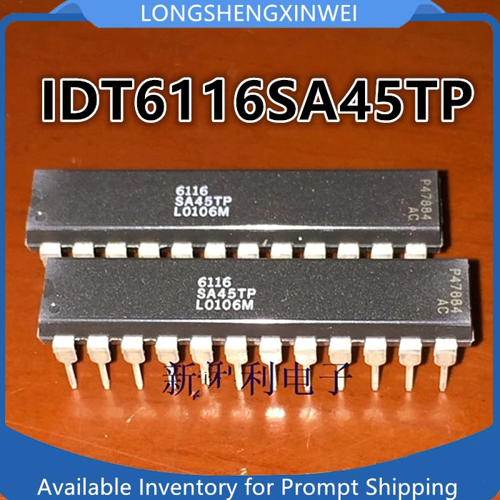 1PCS Neue Original IDT6116SA45TP IDT6116 DIP-24