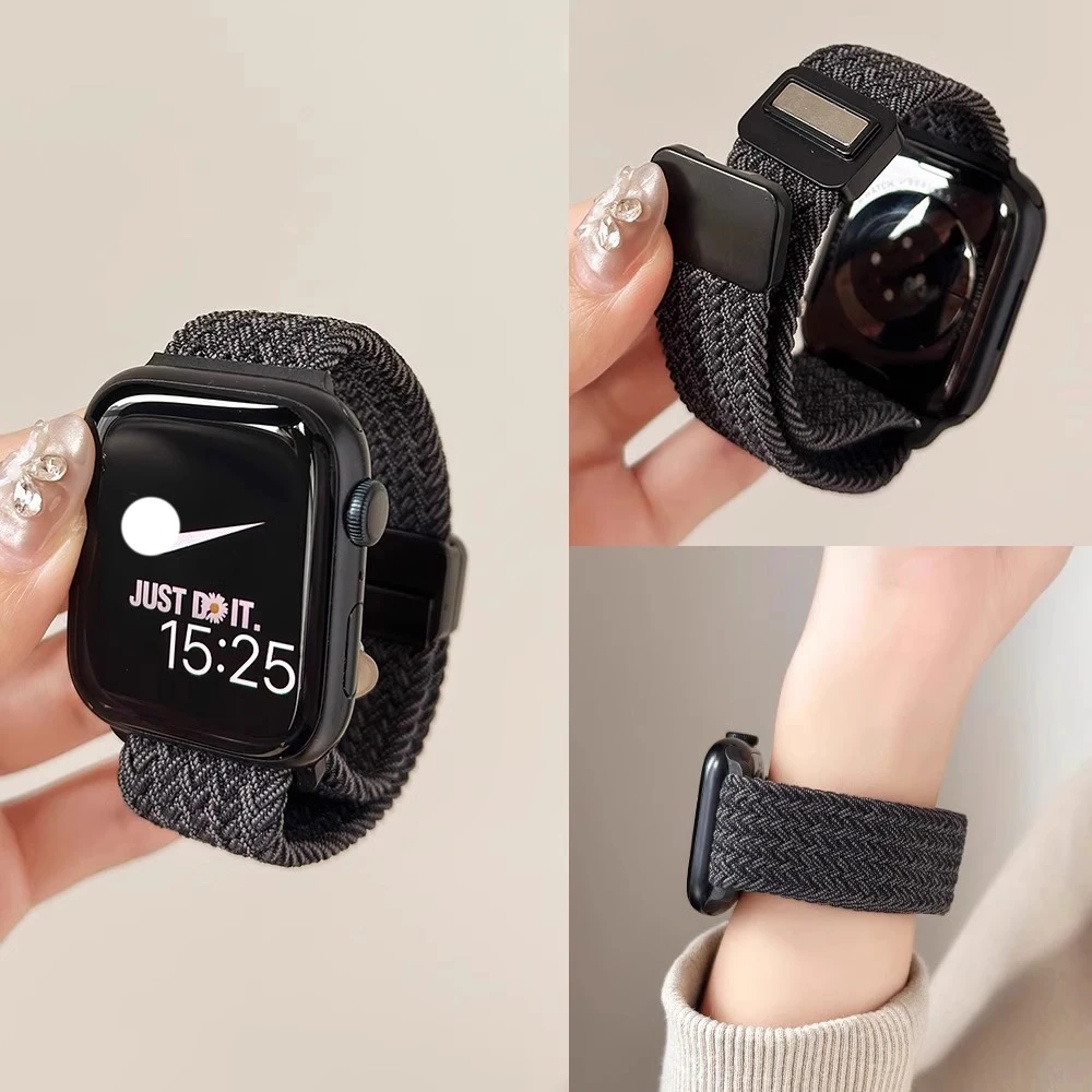 Магнитный ремешок 20/22 мм для Redmi watch 5 active/5 lite, плетеный браслет correa для Xiaomi Watch S4 3 2 1/pro/active