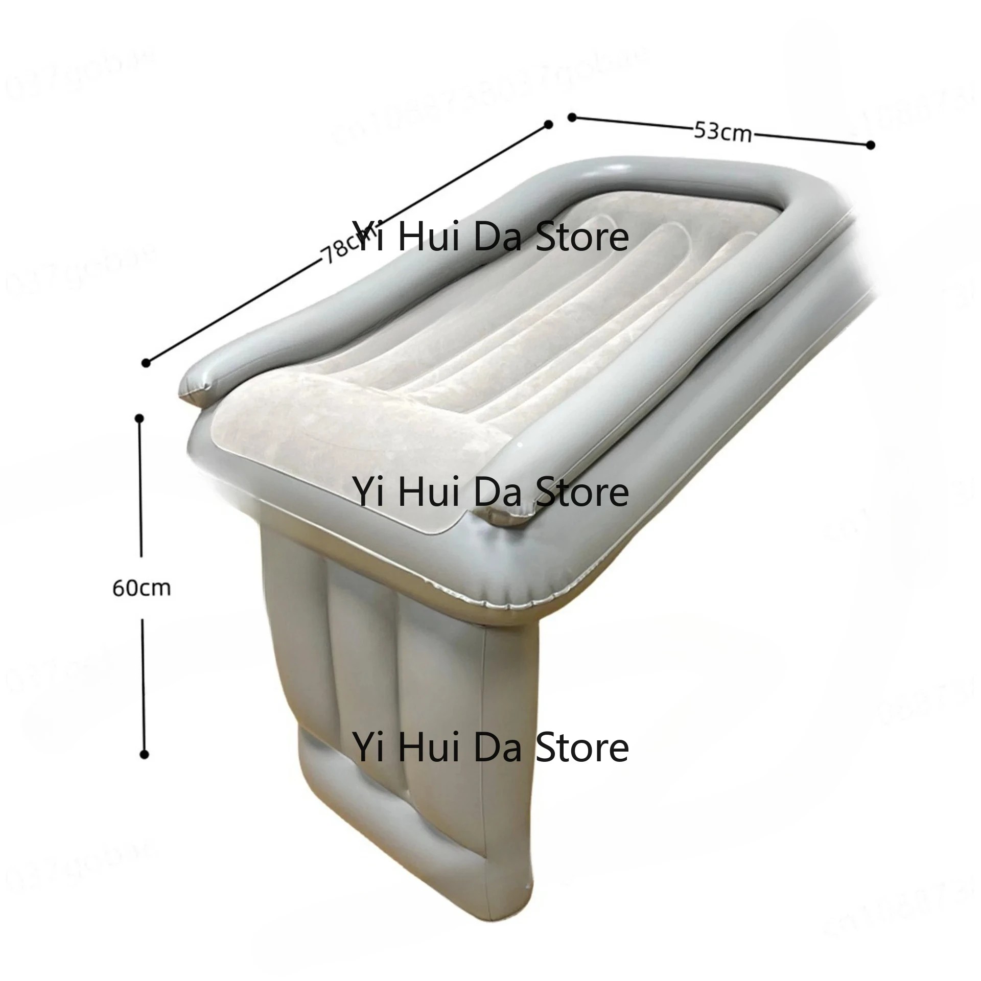Inflatable Car Long-distance Travel Car Inflatable Pad Folding Travel Bed
