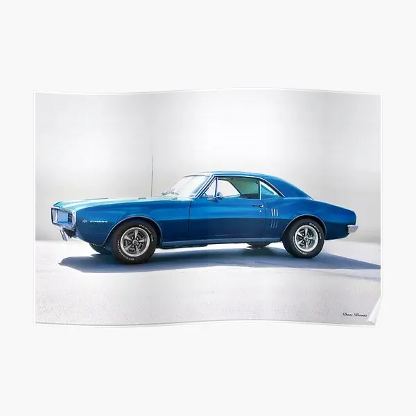 1967 Pontiac Firebird Studio  Poster Mural Decoration Room Art Wall Painting Modern Vintage Home Print Funny Decor No Frame