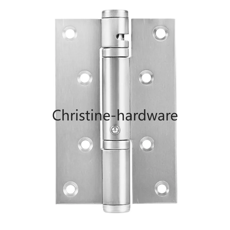 2PCS Ball Bearing Butterfly Butt Folding Self Closing  Door Hinges Stainless Steel  Adjustable Wooden Spring Doors Hinge