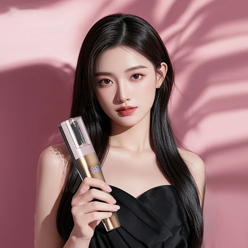 

Беспроводная машинка для стрижки волос, триммер для секущихся кончиков, зарядка Type-C, автоматический удалитель поврежденных кончиков, уход за волосами