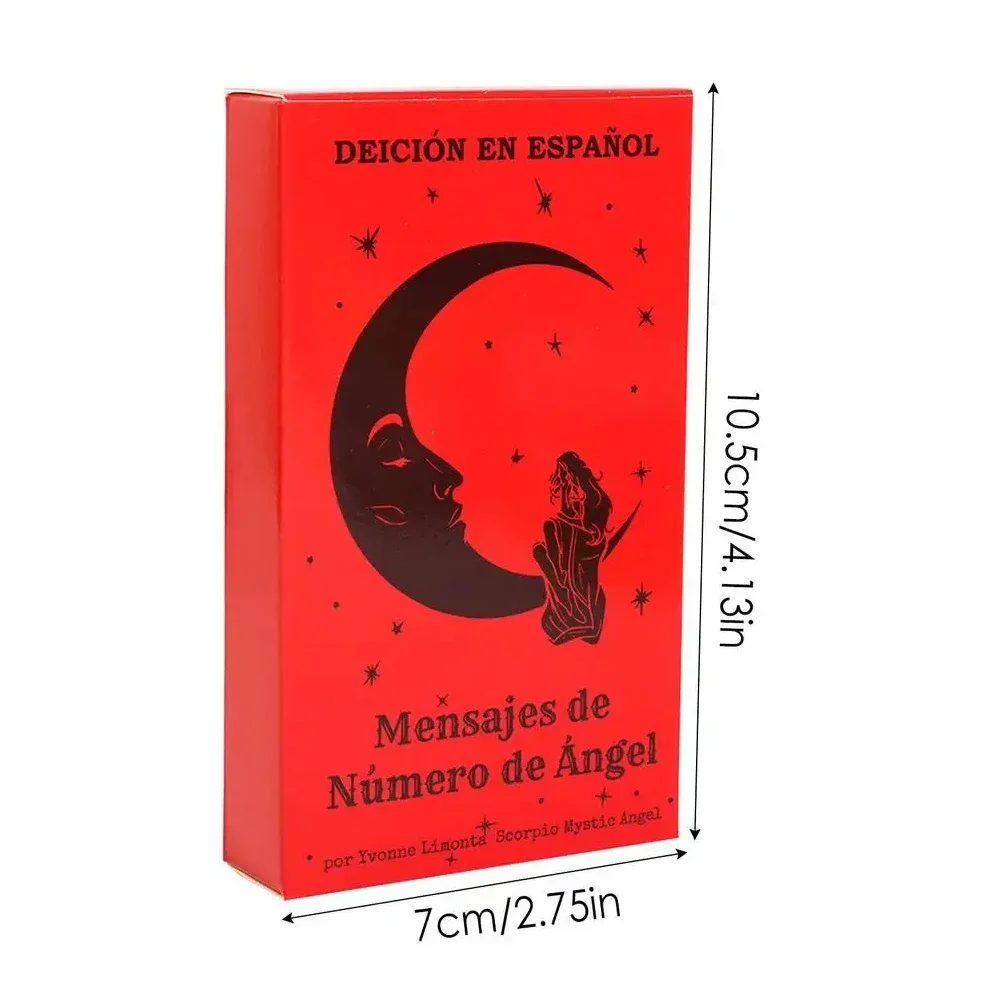 

Angel Number Messages Tarot Cards Fortune Telling Oracle Cards Fate Divination Tarot Deck Family Party Board Game Table Game