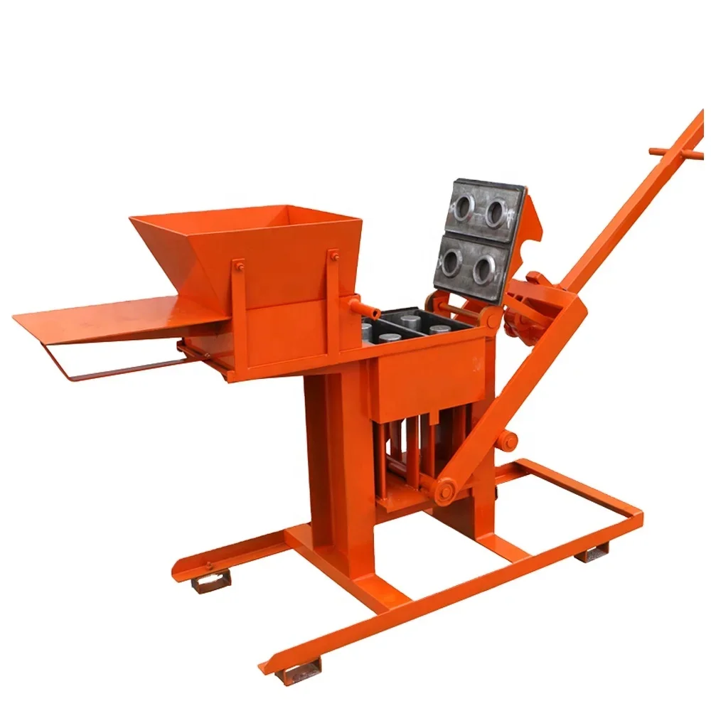 

Low cost manual interlocking clay soil brick making machine logo bricks earth block machine in small size clay machine