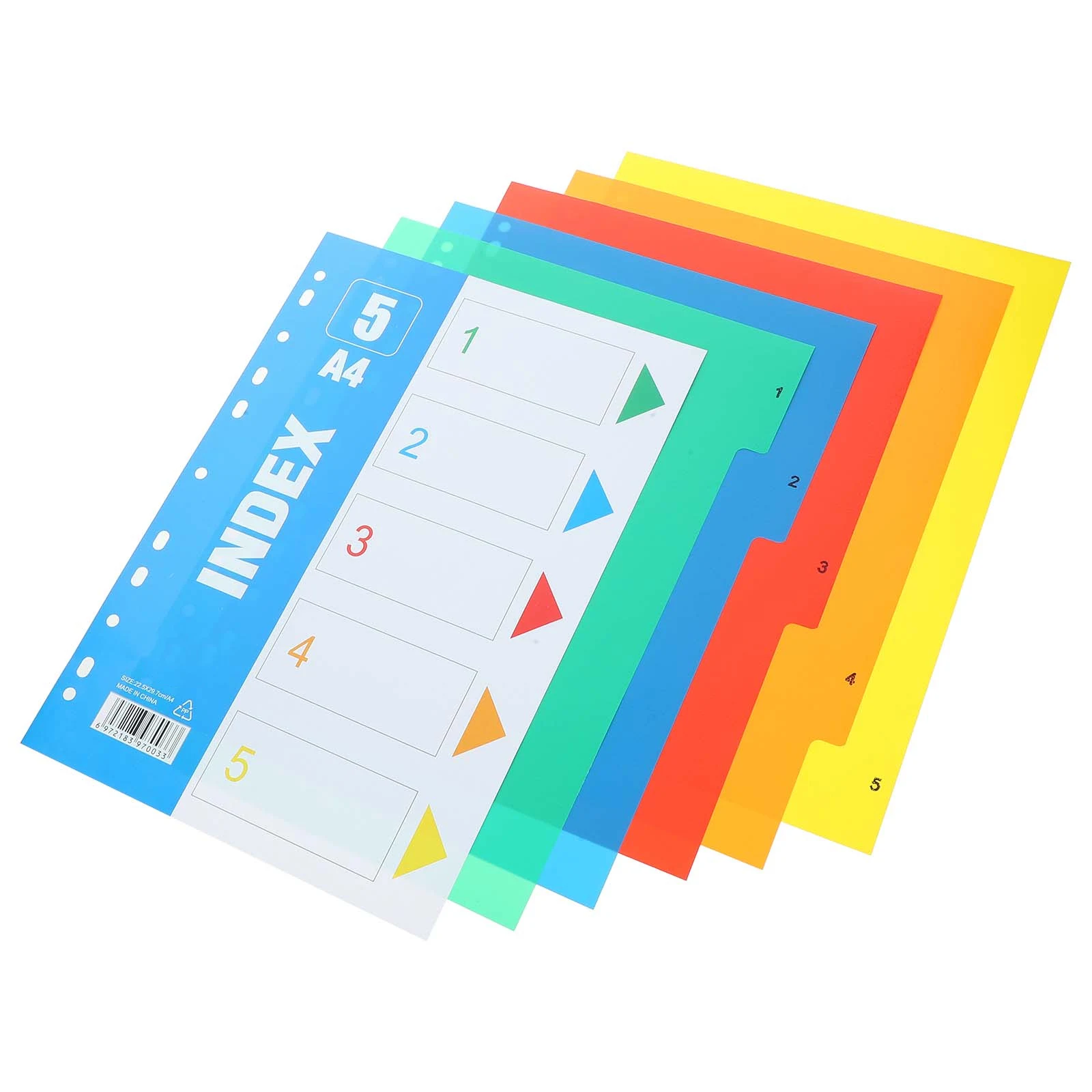

Page Divider Tabs Category Dividers Binder Separators with Pp Book