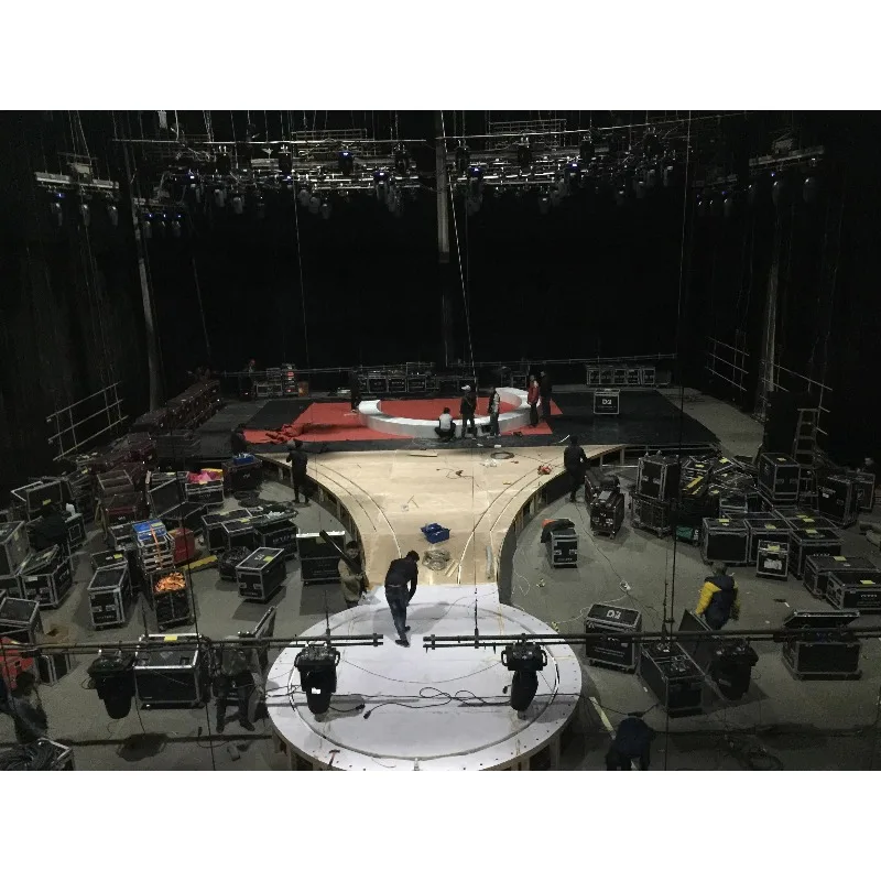 เครนยกของบนเวที บาร์คอนเสิร์ต 0.25 ตัน 0.5 ตัน 1 ตัน 2 ตัน รอกไฟฟ้าแบบโซ่ ควบคุมการยกด้วยรีโมท