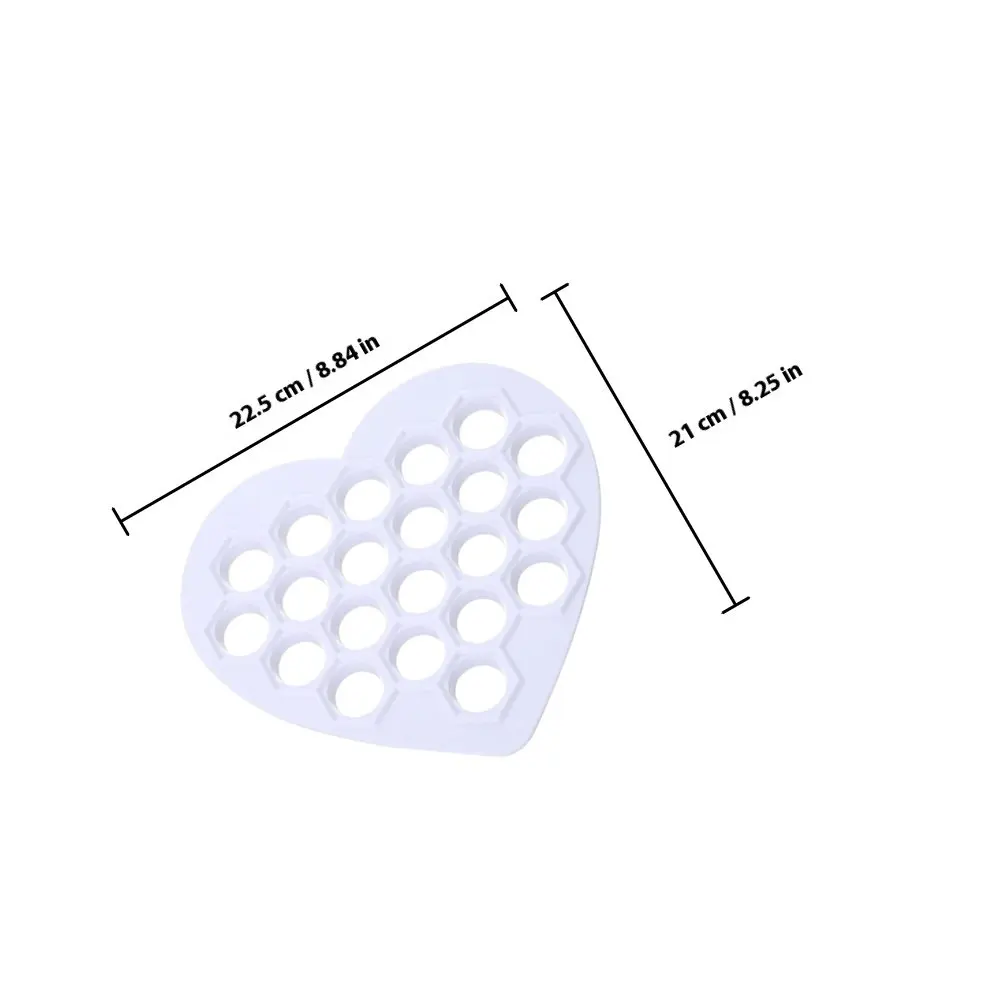 4Pcs Dumpling Mold 19-Hole Household Kitchen Gadget Ravioli Maker Multi-Use Dumpling Moulds Fast Preparation Kitchen