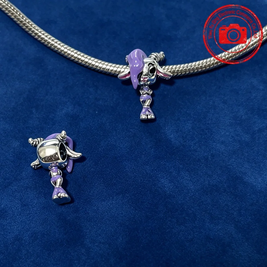 Heißer Verkauf: Feine Charm-Perlen in Form von Spinne, Hase, Kuh, Maus, Schwein, Hund, Bär, Elefanten, passend für Original 925 Silberarmbänder, DIY-Schmuckgeschenke