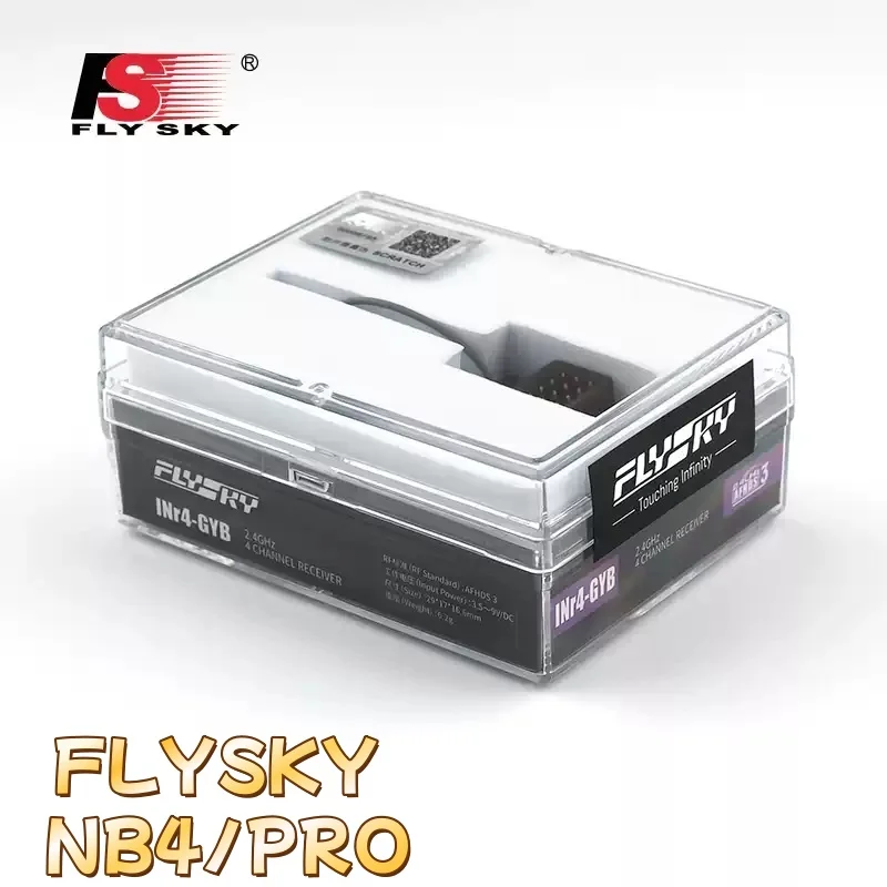 Flysky INr4 GYB Receiver 4 Channels Noble NB4 Gyro Receiver for Flysky NB4 Noble Lite Noble Pro Radio Transmitter AFHDS 3