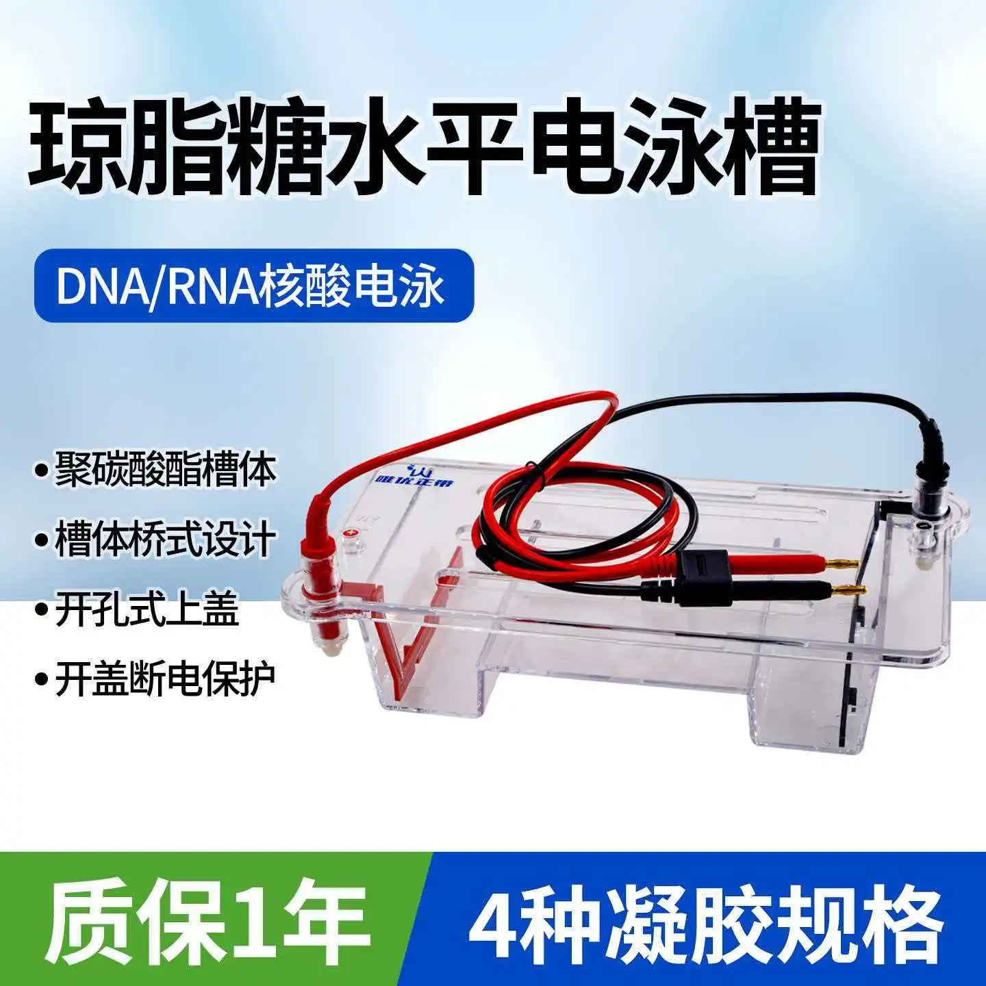 31DN Agarose Horizontal Electrophoresis Cell Small Nucleic Acid Horizontal Electrophoresis Apparatus Electrophoresis Cell Identi