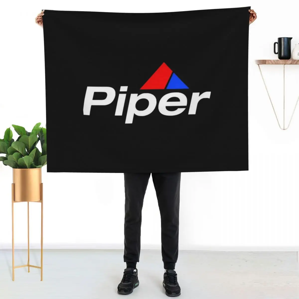 BEST SELLER - Piper Aircraft Merchandise Throw Blanket bed plaid For Decorative Sofa Decorative Sofa Plaid Furrys Blankets