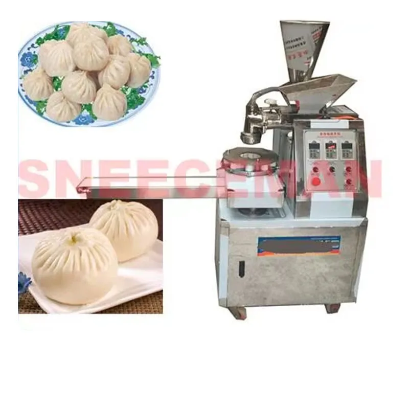 

Momos Small Automatic Stuffed Making Commercial Steamed Bun Machine
