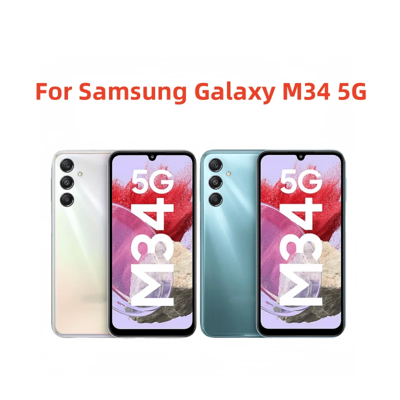 

Замена заднего стекла для Samsung Galaxy M34 5G SM-M346B SM-M346B/DS SM-M346B1 SM-M346B1/DS Задняя крышка Задняя крышка