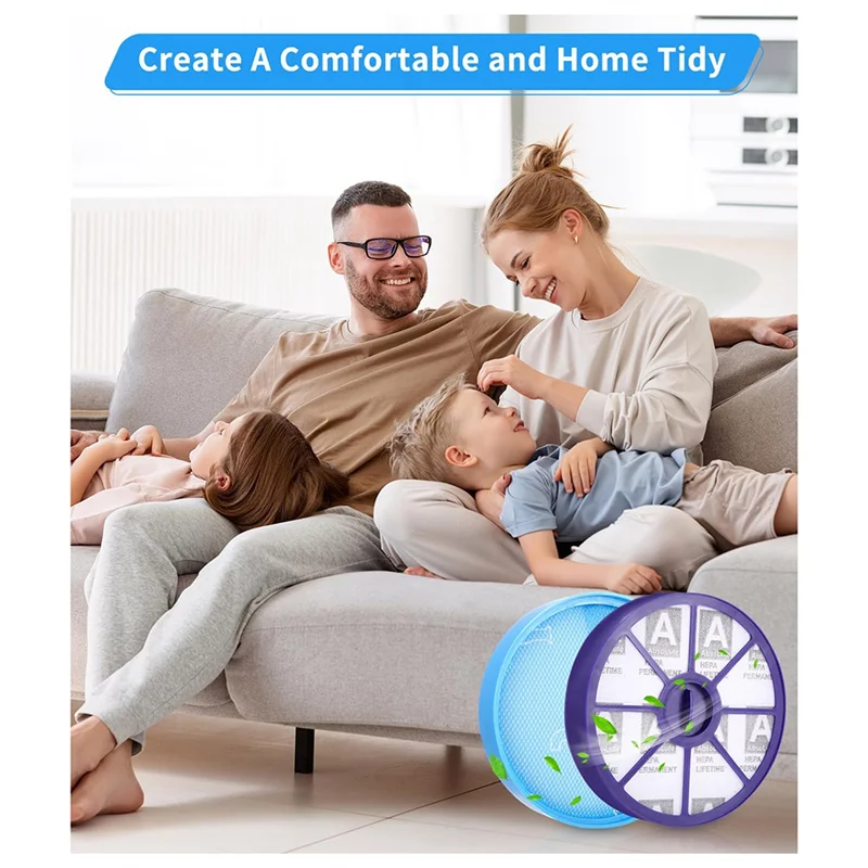 ملحقات المكنسة الكهربائية بفلتر A76G-HEPA لـ Dyson DC19، DC20، DC21، DC29، فلتر بديل للمحرك العلوي والسفلي
