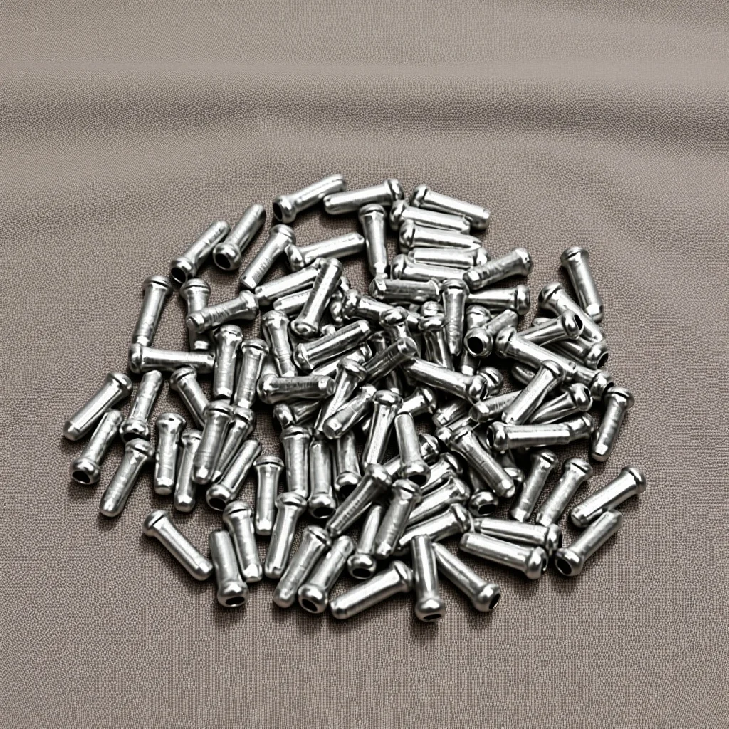 

100Pcs Aluminum Alloy Bike Brake Cable End Tips Durable Practical for Bikes Modified Vehicles Bike Brake Cable Cap