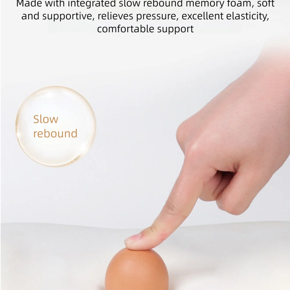 

1Pair Comfortable Office Chair Armrest Pad Soft Memory Foam Inner Core Support Cushion Convenient Elbow