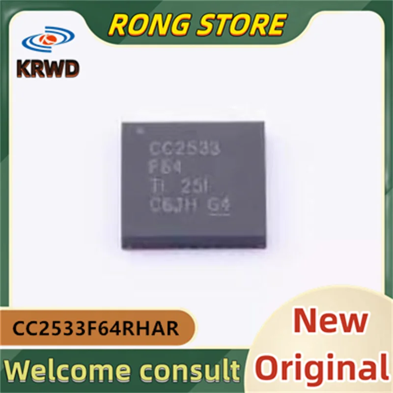 3PCS CC2533F64 New Original CC2533F64RHAR VQFN-40